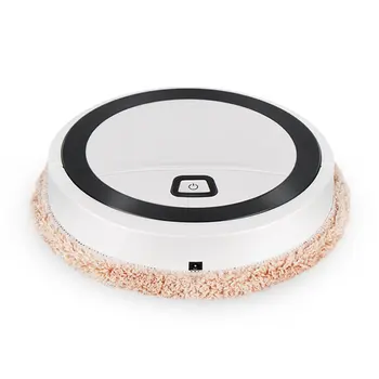 

2020 New Smart Mop Machine Mini Mopping Robot Fully Automatic USB Charging Sweeper practical portble vacuum cleaner
