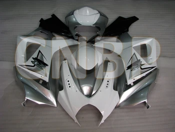 

GSX R1000 2007 - 2008 K7 Body Kits GSXR1000 2007 White Silvery Fairings GSX-R1000 08 Full Body Kits
