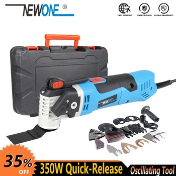 

NEWONE Multi-Function tool 350W quick release Oscillating tool electric Trimmer quick change tool Renovator with blades
