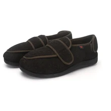 Обувь для диабета с регулируемым высоким подъемом и широким толстым подъемом хирургические сетчатые туфли с 65% шерстью