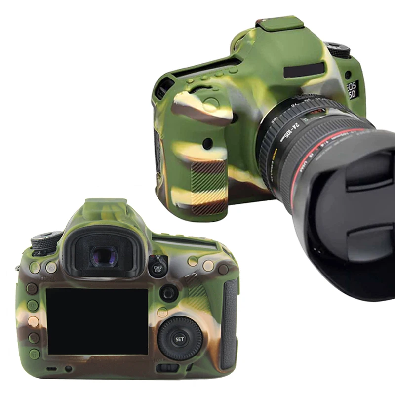 Силиконовая кожа брони чехол корпус протектор для Canon EOS 5D Mark III 3 5D3
