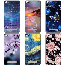 Цветной чехол для Xiaomi Redmi 4A 5A 6A, мягкий силиконовый чехол из ТПУ с цветным рисунком для телефона, чехол s для Xiaomi Redmi 6A Redmi 4A 5A 6A, чехол