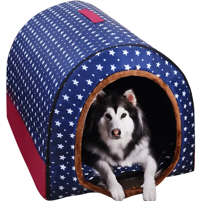 Niche pliable pour chien et chat nouveau tapis de couchage chaud et confortable avec imprim d