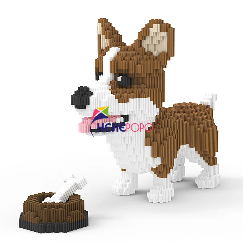 4819 шт. Детский конструктор Keji Dog 30 см|nano block|magic blocksblocks for kids |