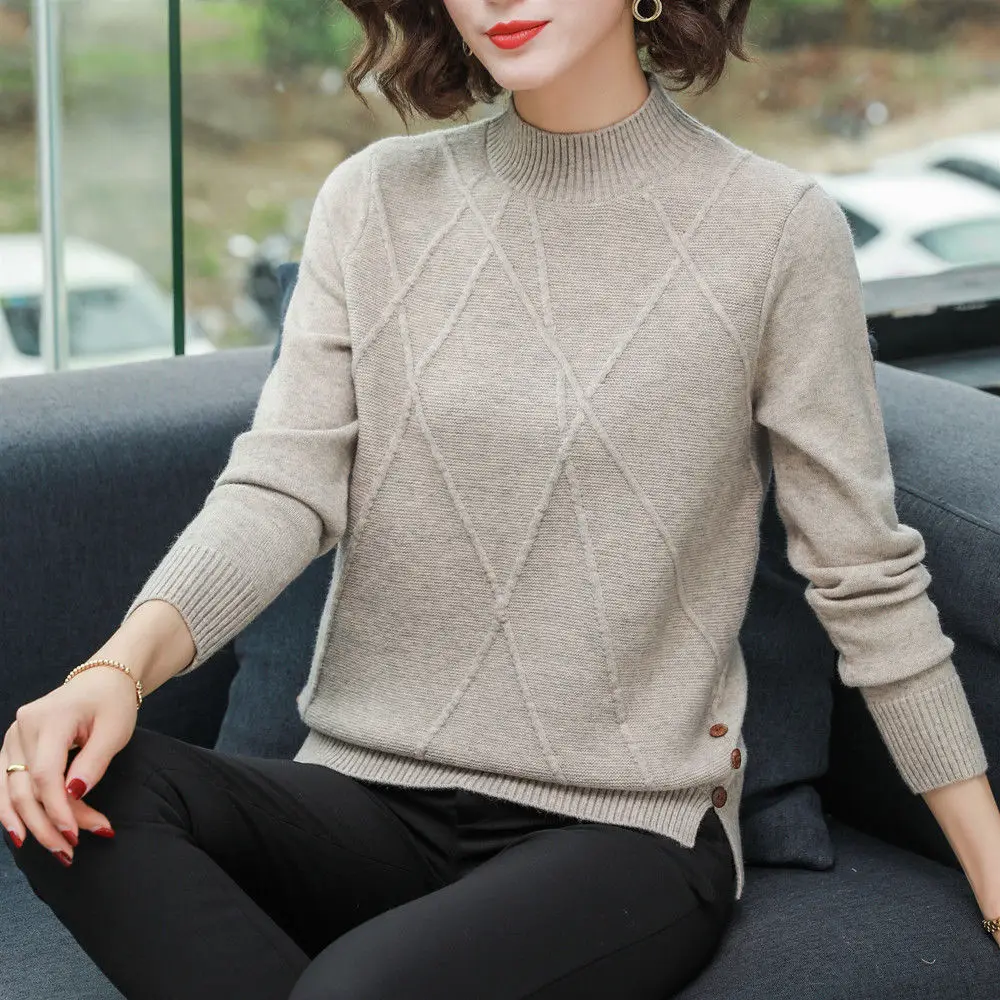 Тонкий Пуловер Женский Купить