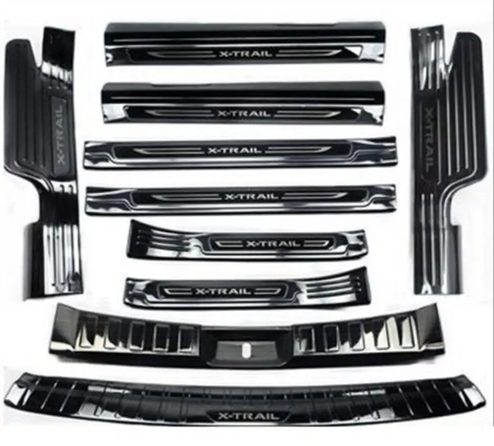 for X-Trail X Trail T32 2017-2019 Threshold Bar welcome pedal Rear Guard Plate retrofit accessories car Decoration Welcome | Автомобили и