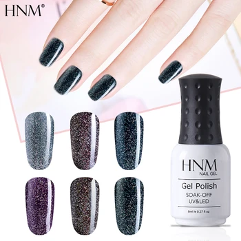 Preise HNM Gel Polnisch Tränken Weg Vom Schwarzen Diamant Nagellack Primer UV LED Gel Polish Salon Maniküre 8ML