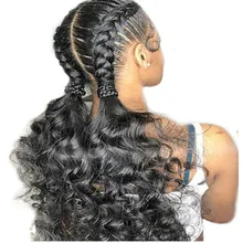 Натуральные Цветные 180 плотность предварительно выщипанные 13 × 4 кружевные человеческие волосы парики с детскими волосами прозрачные кружевные Парики Бразильский Свободный парик