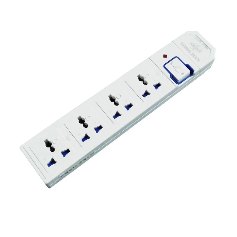 

Universal Power Strip Outlet Adapter Socket with Switch Power Distributor without Cable Rewirable Wiring board