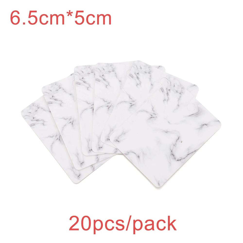 20/100pcs Mixed Style Earrings Cards Necklaces Ear Studs Display Cards Kraft Paper Hang Tag Card For DIY Jewelry Display Card 