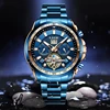 LIGE Sapphire Glass Automatic Watch Men Top Brand Luxury Full Steel Sport Mechanical Watch Fashion 100M Waterproof Men Watches 3