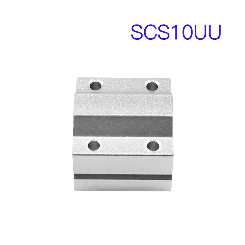 SCS6UU SCS8UU SCS10UU SCS12UU Линейный шарикоподшипник блок ЧПУ маршрутизатор для ЧПУ 3D принтер валы стержень части
