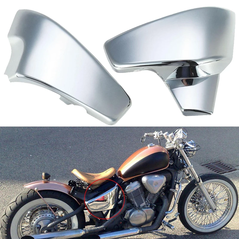 VLX 600 VT600C крышка боковая крышка для Honda Shadow VLX 600 VT600C левая ABS 2 шт