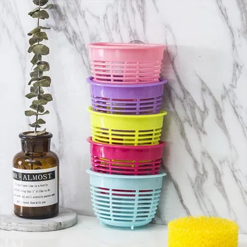 

1pc Vegetable Fruite Drainer Basket Sponge Caddy Storage Rack Kitchen Triangular Sink Strainer Drain Sink Filter Shelf Holder