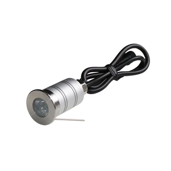 

Waterproof IP67 1W LED Garden Buried Outdoor Embedded Deck Light Underground Light Sidewalk Lighting DC12V With light source