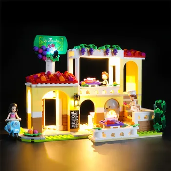 

LED Light Kit For 41379 Heartlake City Restaurant Toys Building Blocks Lighting Set