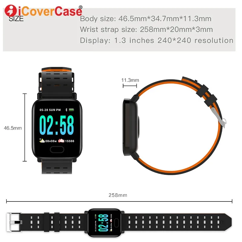 Cena Dla Xiaomi Redmi uwaga 4 4X5 6 7 K20 Pro monitorowanie stanu zdrowia bransoletka nadgarstek Fitness ciśnienie krwi wiadomość czas smart watch