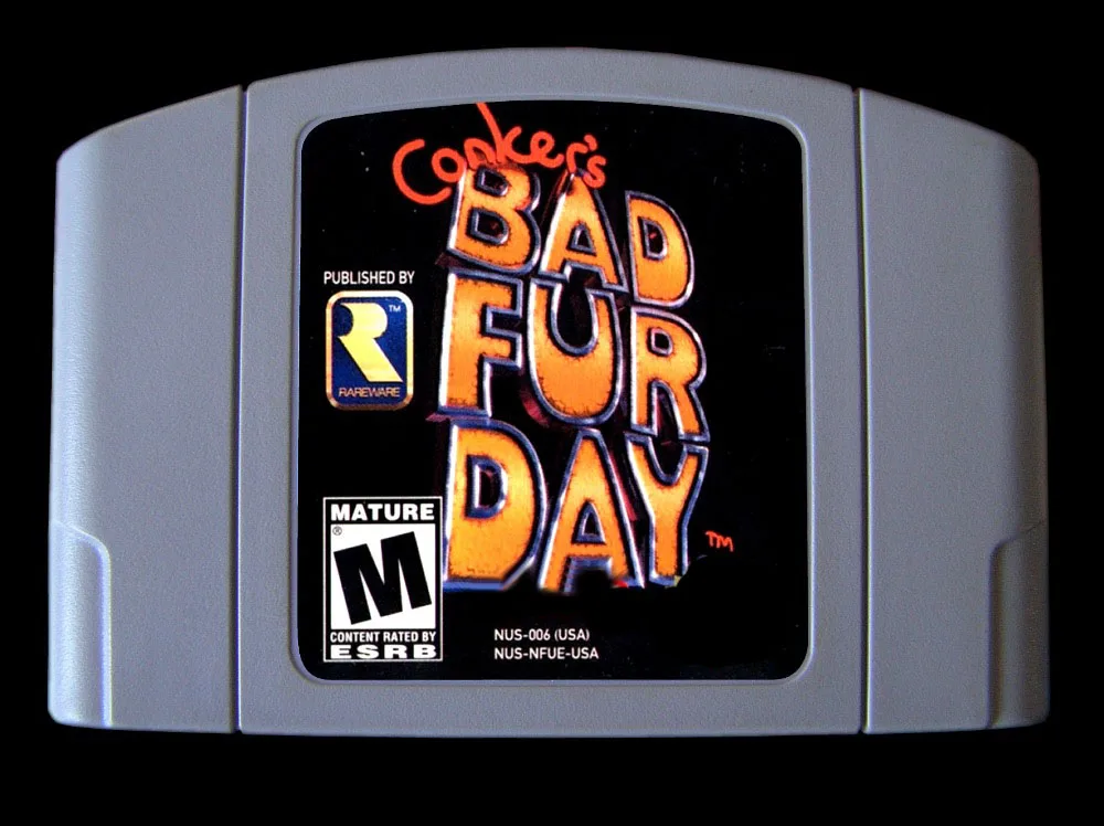 Игра 64 бит* Conker's Bad Fur Day(версия США! Английский язык