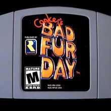 Игра 64 бит* Conker's Bad Fur Day(версия США! Английский язык