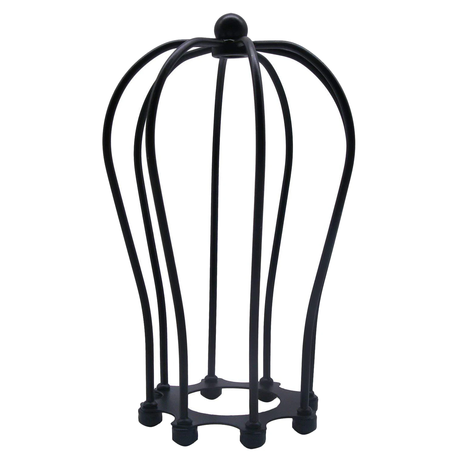 Metal Guard for Ceiling Lamp, Pendant String Light and Vintage Lamp Shades/Cover, Industrial Wire Fixture Iron Bird Cage