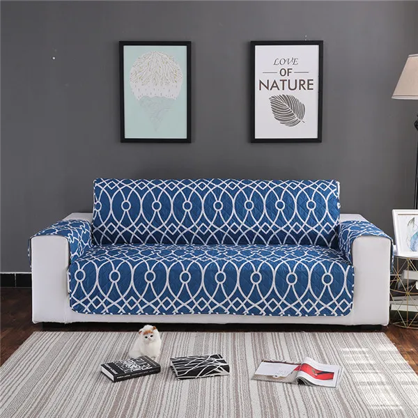 Печатная крышка дивана Pet Детский диван коврик кресло защитный чехол для мебели, для дивана крышка для гостиной один/двойной/три сиденья - Цвет: Color 4