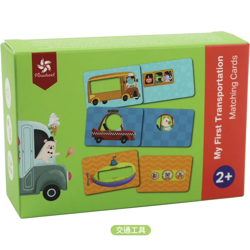

Pinwheel Children New Style Educational Toy Cards Matching Kindergarten Educational Toy