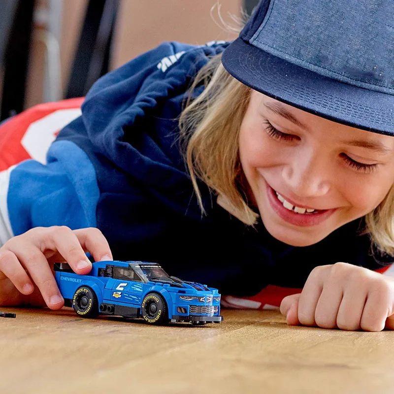 LEGO Speed hampions Chevrolet Camaro ZL1 гоночный автомобиль 75891 строительный комплект (198 шт.) Ninjago