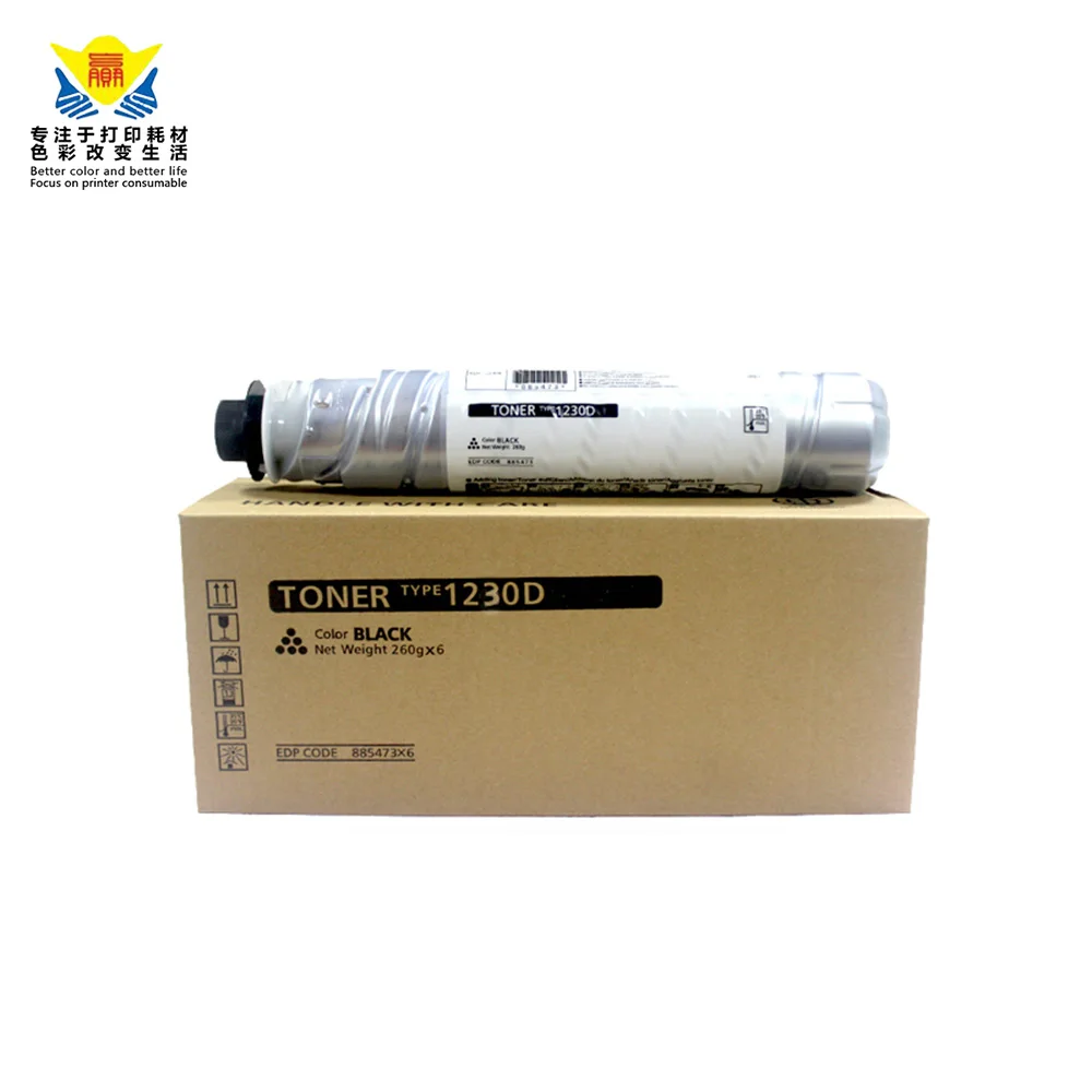 

JIANYINGCHEN compatible black toner cartridge 1610D 1230D for RicohS Aficio 2015 2016 2018 MP1610 MP1810L MP1810LD (2pieces/lot)