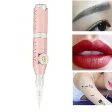 Ручка для татуировки, беспроводная ручка для татуировки, многофункциональные микроблейдинг иглы, источник питания для бровей, губ, подводка для глаз, тату