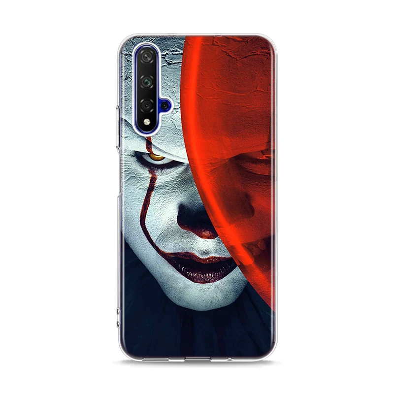 Силиконовый ТПУ чехол Pennywise клоун ужас для huawei Honor 10i 9X8X20 10 9 Lite 8 8A 7A 7C Pro Lite чехол для телефона