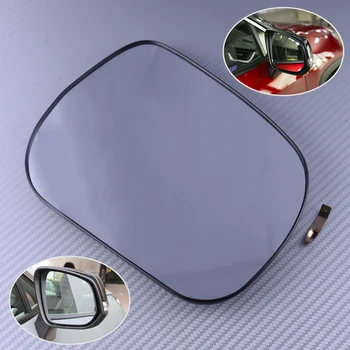 

DWCX Front Right Car Electric Wing Door Heated Mirror Glass Cover Clear Fit for Toyota RAV4 2006 2007 2008 2009 2010 2011 2012