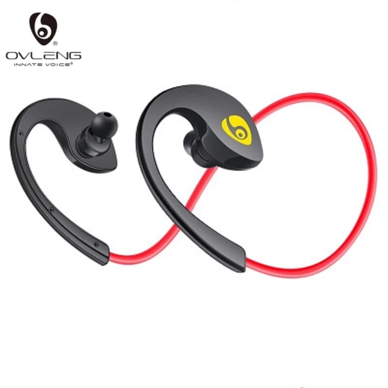 OVLENG S12 Wireless Bluetooth Earphones with Microphone Handsfree for Smart Devices Sport Waterproof Earphone Earhook