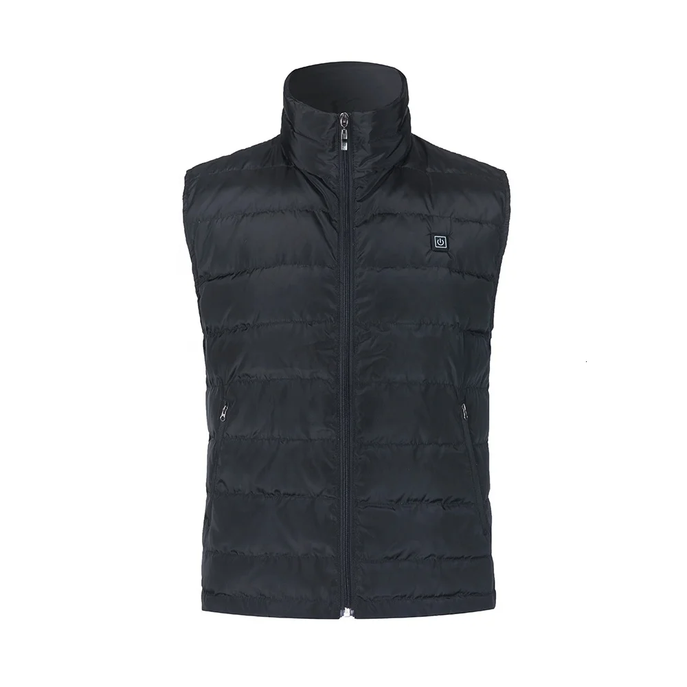 

5V 2A Washable USB Power Bank Heated Vest Outdoor Waterproof Electric Down Heating Waistcoat