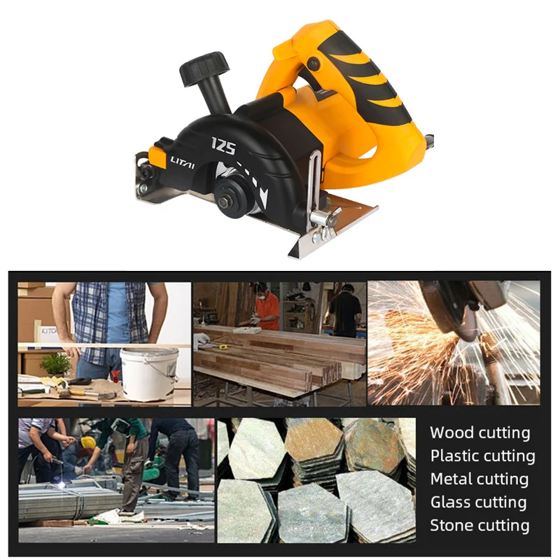 Tile Cutting Tool 4800W Power Circular Saw Machine Floor Tile Cut Machine Ceramic Stone cutting machine Industrial Cutter Grade Woodworking Tools