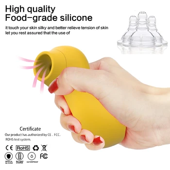 Vagina Sucking Vibrator Duck Vibrating Sucker Oral Sex Suction Clitoris Stimulator Erotic Sex Toy for Women Souvenir for Lovers 3