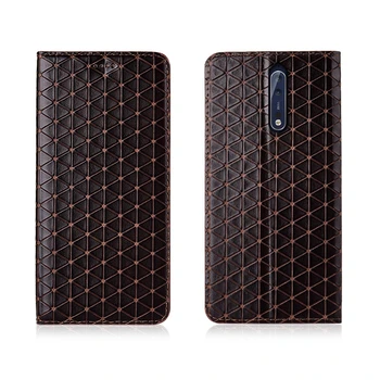 

Gneuine real Leather flip phone case bag for Nokia 8/Nokia 8.1/Nokia 8 Sirocco phone sleeve case stand cover card slot holder