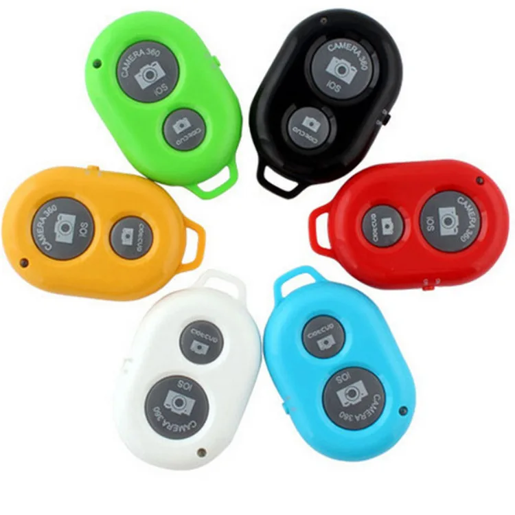 Botón de Control remoto por Bluetooth, controlador inalámbrico con temporizador automático, palo para la cámara, disparador, teléfono, monopié, Selfie, para ios