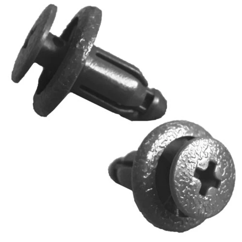 

100x C274 6 мм дверная винтовая панель нажимные зажимы велосипедный обтекатель для Toyota Honda 94858864 0155301733