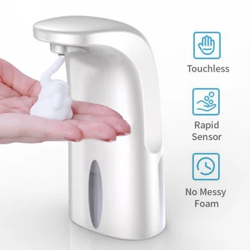 

1Pcs 300ml Induction Automatic Foam Washing Mobile Phone Electric Children Spray Liquid Soap Dispenser For Kitchen Bathroom