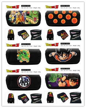 

IVYYE Dragon Ball Anime Cosmetics Bags Zipper School Pencil Case Storage Pen Bag Large-capacity Stationery Unisex New Gifts
