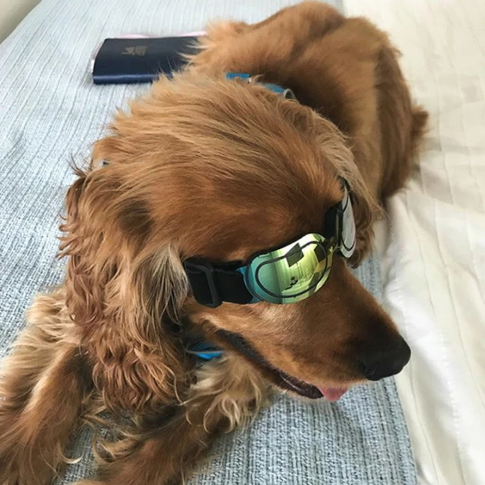 Красочные собачьи очки для животных солнцезащитные очки кошка собака защитные очки товары для домашних животных PC материал для средних собак/маленьких собак/кошек