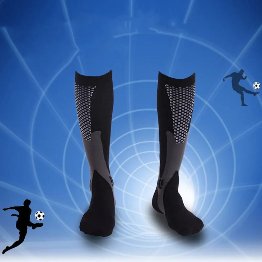 Высокие Носки Волшебные Компрессионные носки мужские и женские дышащие спортивные велосипедные беговые носки футбол