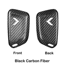 Remote For Chevrolet Corvette C8 Coupe 2021 1PC Key Cover Anti Scratch Car Real Carbon Fiber