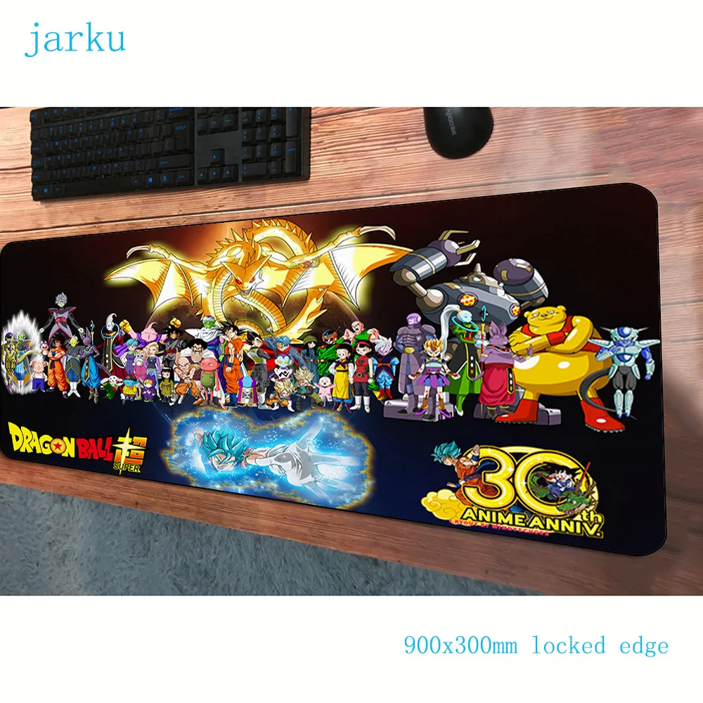 Pаспродажа 900x300x2 мм коврик для мыши Dragon Ball игровой коврик для мыши геймер Коврик для мыши высокого класса игровой компьютерный коврик для ноутбука игро...
