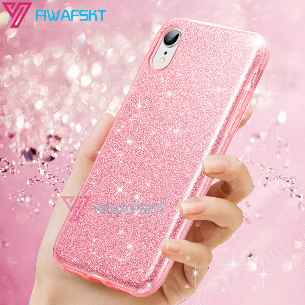 3 Слои чехол с блестками для huawei P10 P20 Pro P30 Lite Коврики 20 30 Honor 9 10 P s Bling Модный