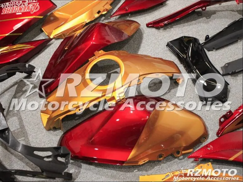 4 подарки стиль ABS литьевая форма мотоцикл Обтекатели подходит для YAMAHA R3 R25- 15-19 Кузов Набор на заказ золотой красный