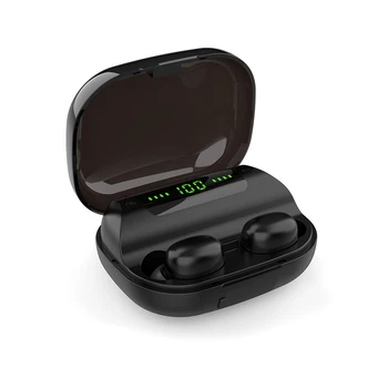 

Sports Voice Assistant Control In-Ear with 1200mah Power Bank Wireless Earphone with Battery Indicator Free Shipping