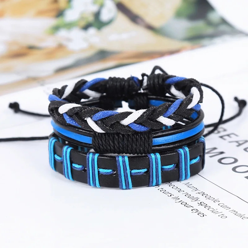 Mens Leather Bracelet (4)