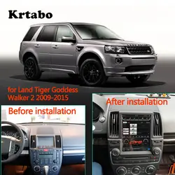 Автомобильный радиоприемник андроид мультимедийный проигрыватель для Land Rover Freelan 2 2009-2015 сенсорный экран + Carplay + реверсивная Интегративная