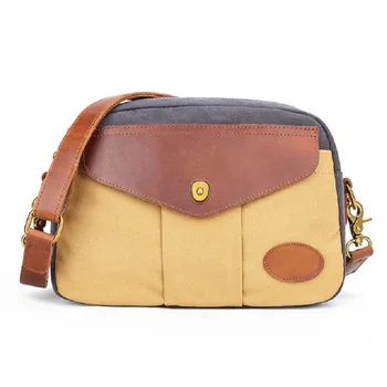 

M383 New Arrive Retro Canvas European And American Fashion Unisex Single Shoulder Messenger Bag Multi-function Sports Bag